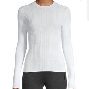 Vince textured ribbed knit sweater (size m)